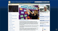 Desktop Screenshot of centeronelderabuse.org